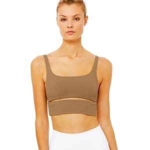 ALO YOGA SLIT BRA Size Medium